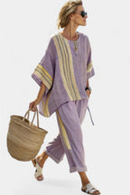 Anila Women's Linen Set | Casual Chic 3