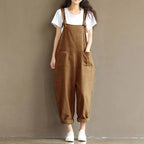 Celeste Luźny Kombinezon | Bawełna, Wygodny 0