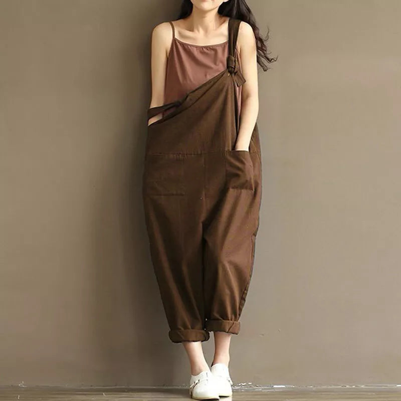 Celeste Luźny Kombinezon | Bawełna, Wygodny 2