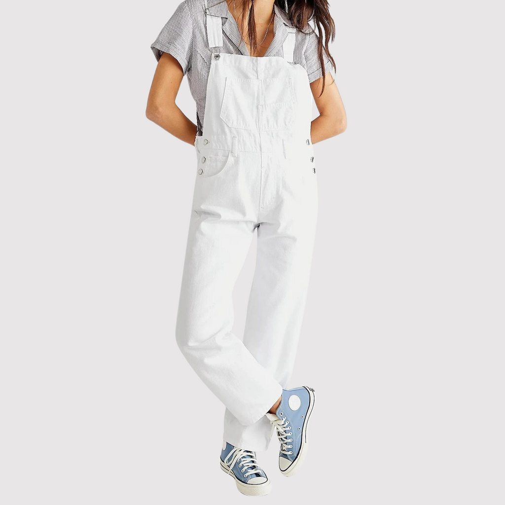 Cleo Dżinsowy Kombinezon | Luźny Krój, Elegancki Styl 1