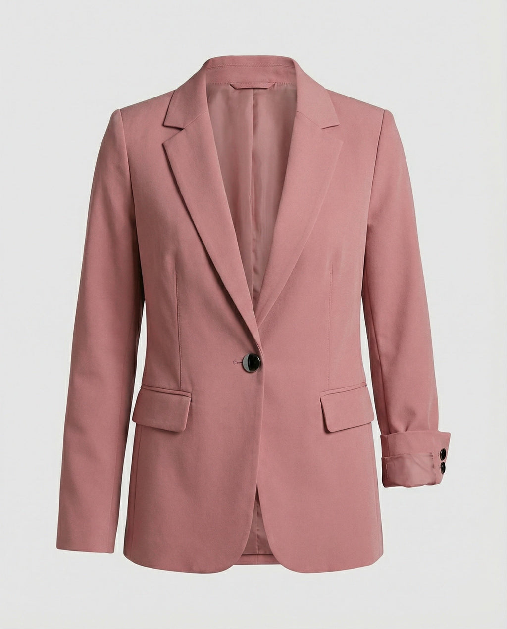 Czarna Marynarka Damska | Elegancki Krój, Wysokiej Jakości Tkanina 4