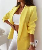 Damska Marynarka | Elegancki Krój w Klasycznej Czarnej 4