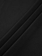 Damski Sweter Patsy | Prążkowany z Półgolfem i Asymetrycznym Wycięciem 4