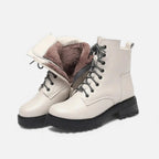 Damskie Botki Sznurowane | Wysoka Cholewka, Wygodne 2