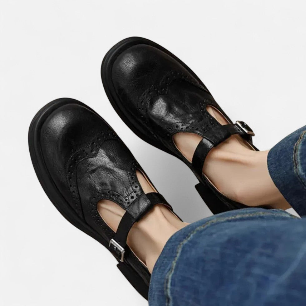 Damskie Klapki Regulowane | Skórzane, Eleganckie 5