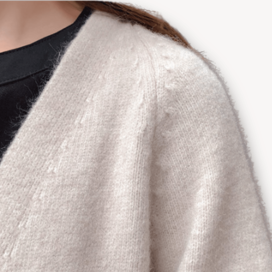 Długi Damski Kardigan z Otwartym Przodem-Cardigan-Moda Perla-Moda Perla