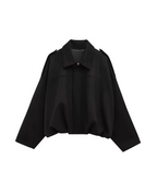 Elegancka Vintage Suede Bomberka - Ponadczasowy Styl i Design-Jackets-Moda Perla-Czekoladowy brąz-S-Moda Perla