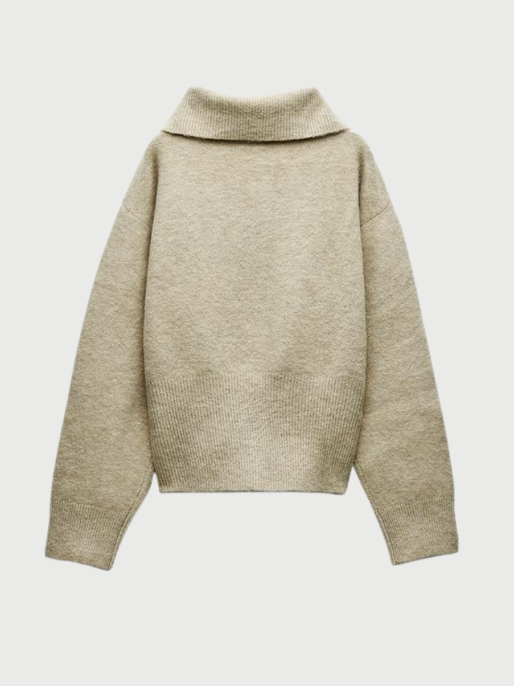 Elegancki Sweter - Styl i Niezrównany Komfort-Sweaters-Moda Perla