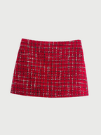 Elegancki Zestaw Tweedowy: Żakiet i Spódnica na Każdą Okazję-Sets-Moda Perla