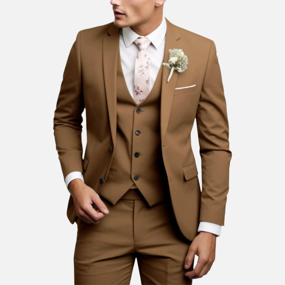 Elektryczny Garnitur Męski | Trzyczęściowy z Kamizelką 5