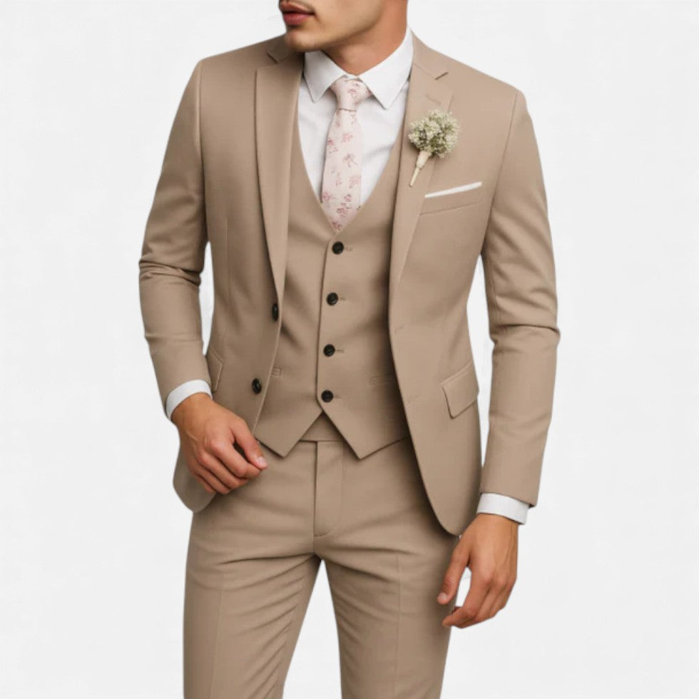 Elektryczny Garnitur Męski | Trzyczęściowy z Kamizelką 6