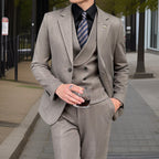 Garnitur Męski 3-Częściowy Gustavo | Klasyczny Elegancki Design, Wysoka Jakość 5