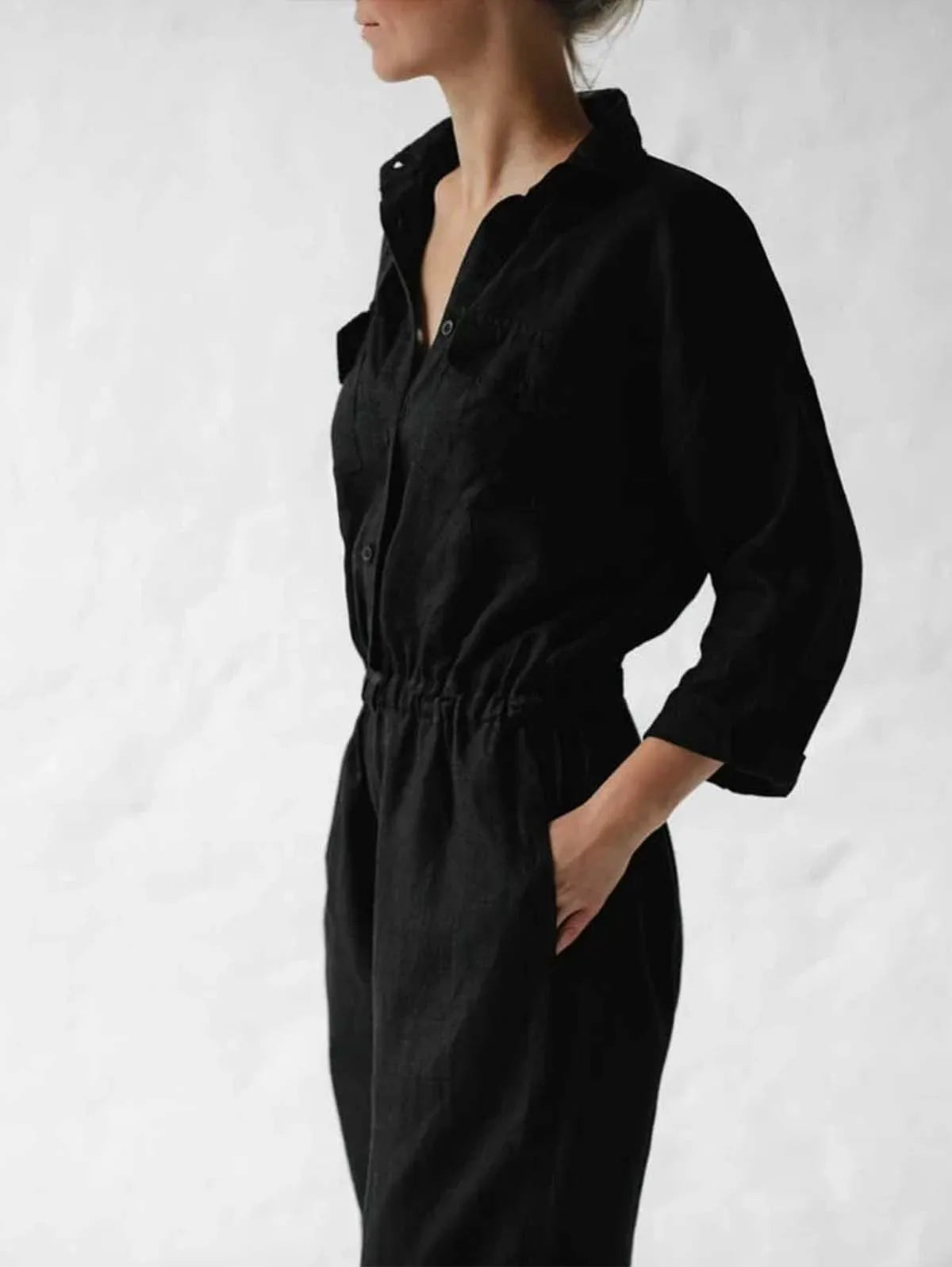 Gwendolyn Damski Kombinezon Letni | Bawełna, Elegancki Styl 1