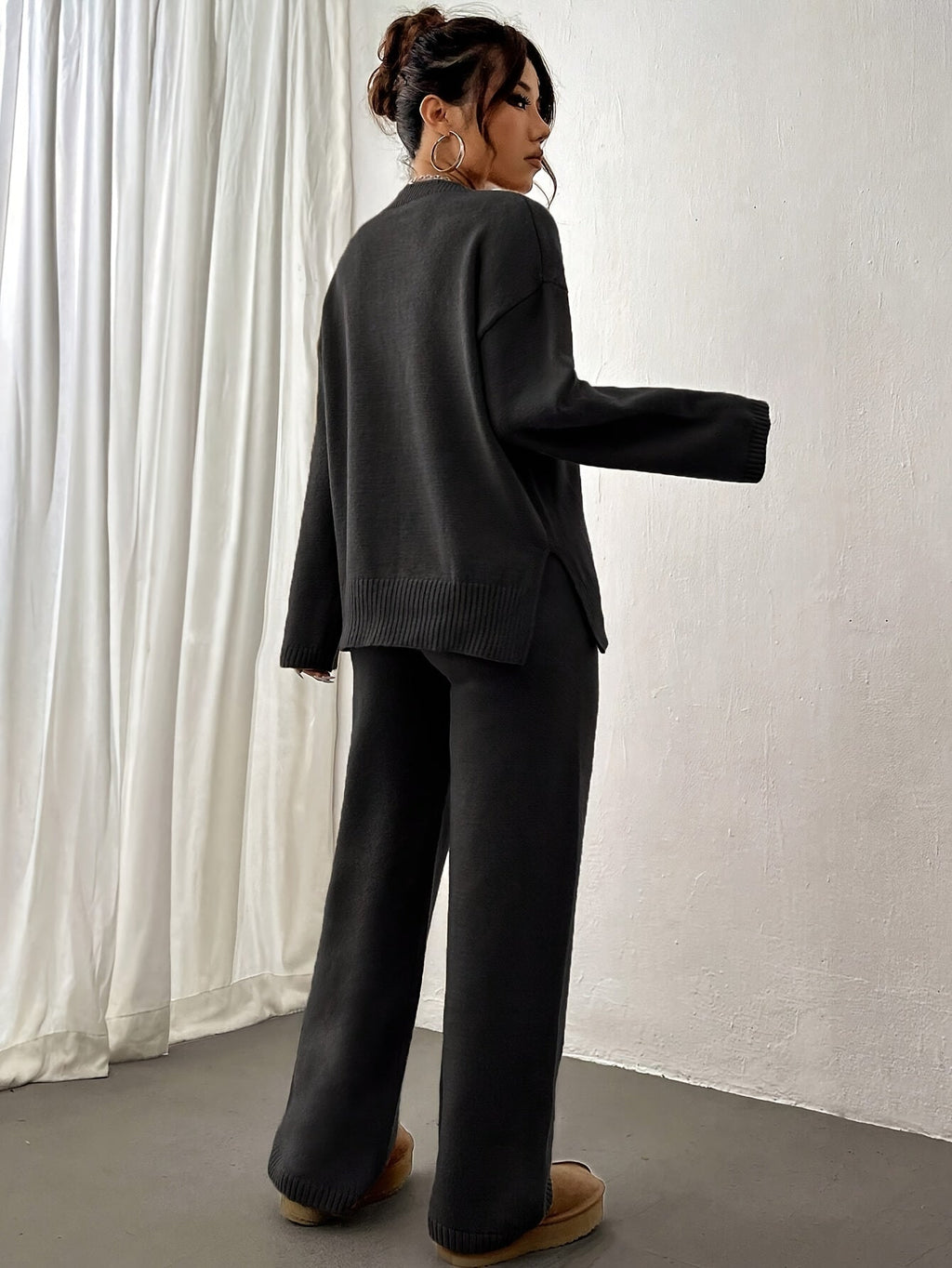 Izabela Damski Zestaw Wiosenny | Luźny Krój 6