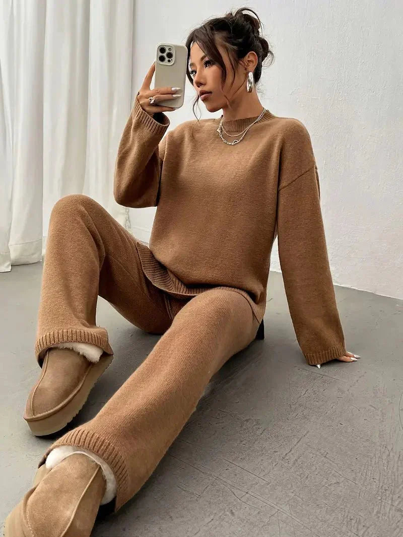 Izabela Damski Zestaw Wiosenny | Luźny Krój 8