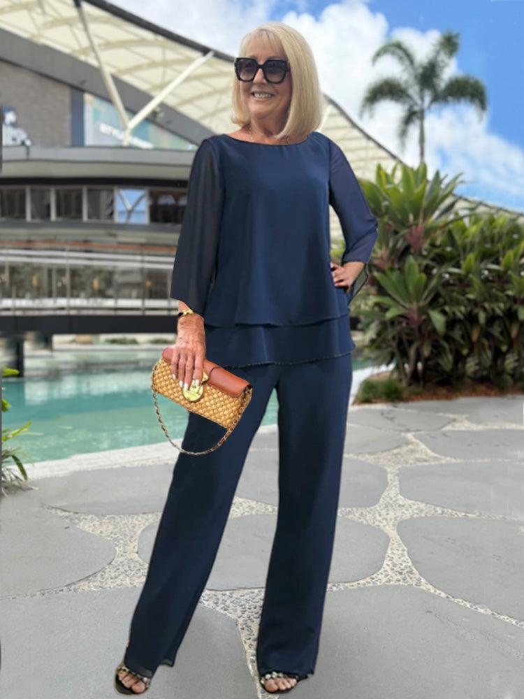 Jasmin Damski Letni Zestaw Spodni | Wygodny Krój 1