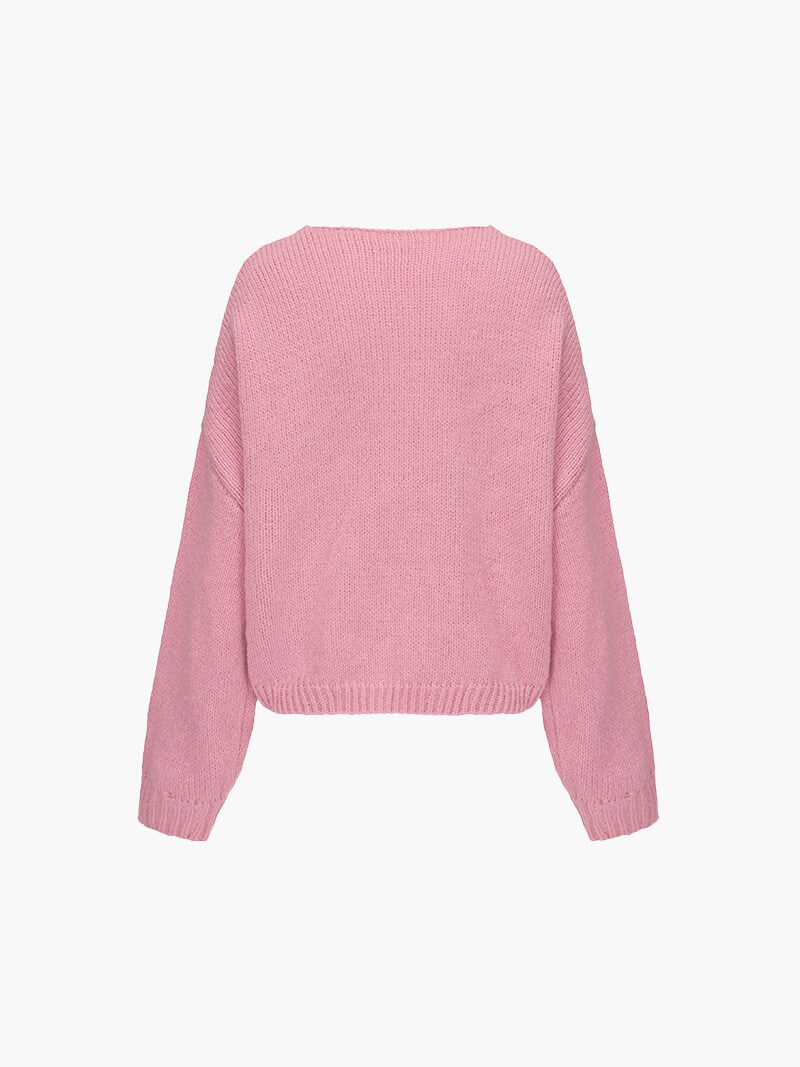 Kardigan z detalami w formie kokardek-Cardigan-Moda Perla