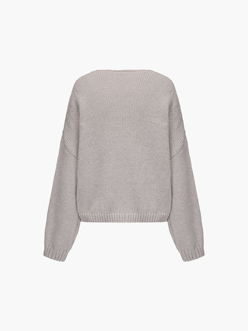 Kardigan z detalami w formie kokardek-Cardigan-Moda Perla