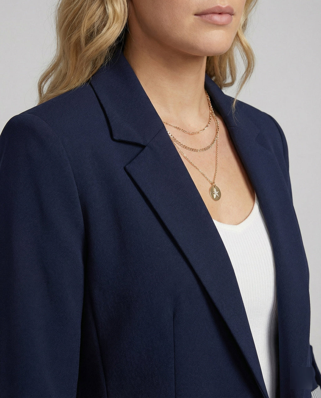 Kobieta Długa Marynarka Biznesowa | Elegancki Krój, Wysokiej Jakości Materiały 3