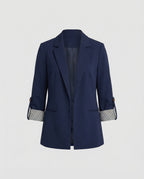 Kobieta Długa Marynarka Biznesowa | Elegancki Krój, Wysokiej Jakości Materiały 8