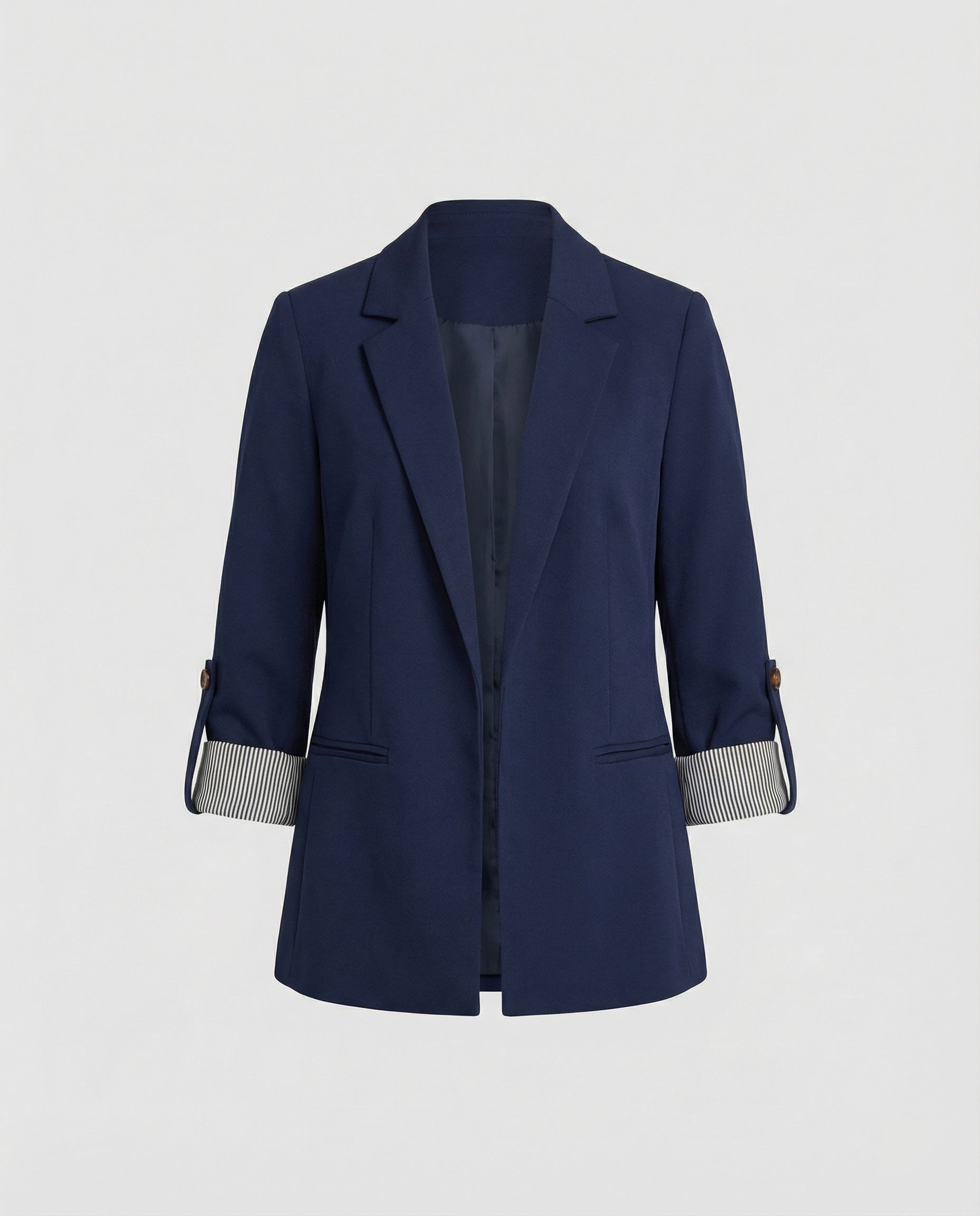 Kobieta Długa Marynarka Biznesowa | Elegancki Krój, Wysokiej Jakości Materiały 8