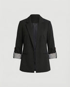 Kobieta Długa Marynarka Biznesowa | Elegancki Krój, Wysokiej Jakości Materiały 9