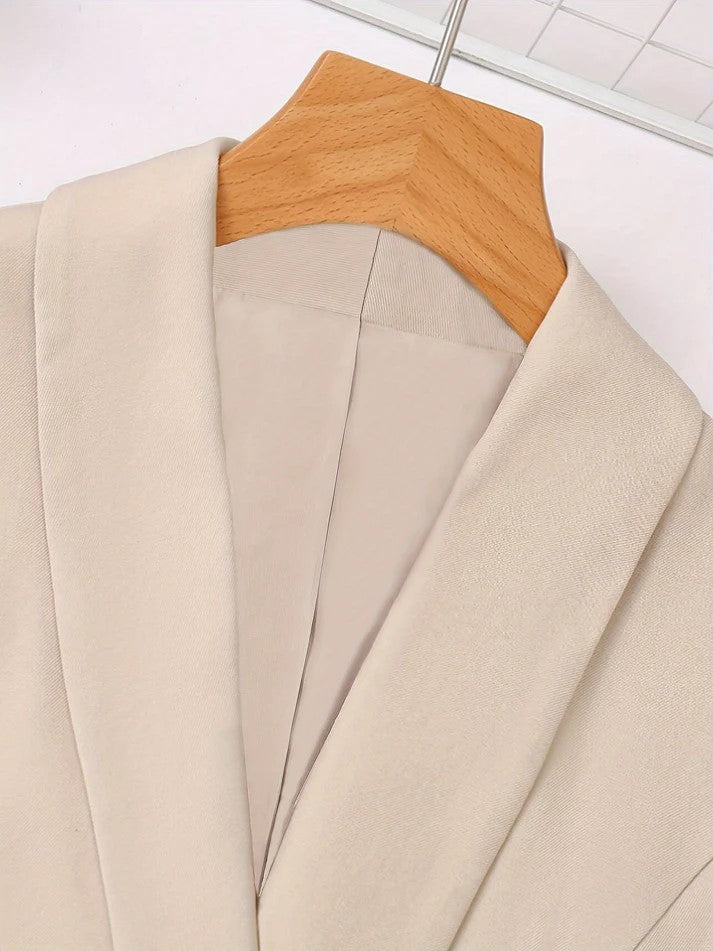 Kobiety Elegancki Komplet Marynarki | Minimalistyczny Design 5