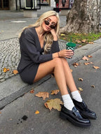 Kobiety Zestaw Dzianinowy | Oddychający Materiał 8