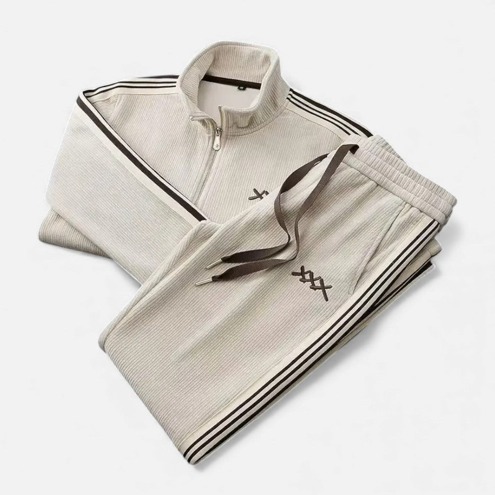 Marek Męski Dres Adidas | Miękka Mieszanka Poliestru, Stylowy Komplet Dresowy 3