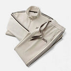 Marek Męski Dres Adidas | Miękka Mieszanka Poliestru, Stylowy Komplet Dresowy 3