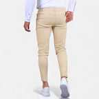 Marek Męskie Chino Spodnie | Elastyczny Materiał, Casual 7