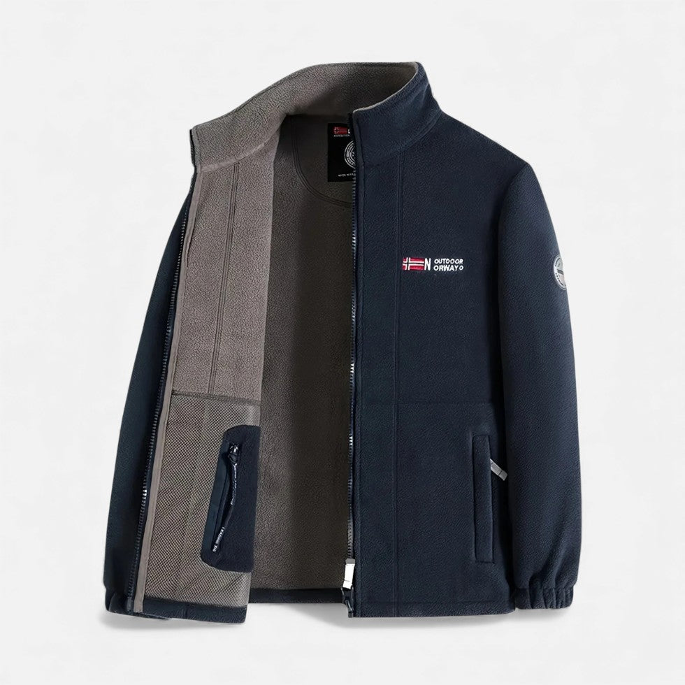 Męska Kurtka Polarowa | Miękka Podszewka, Codzienna 0