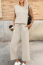 Mia Letni Zestaw Damski | Oddychający Materiał 0