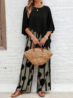 Mila Asymetryczny Zestaw | Wygodne Materiały 0