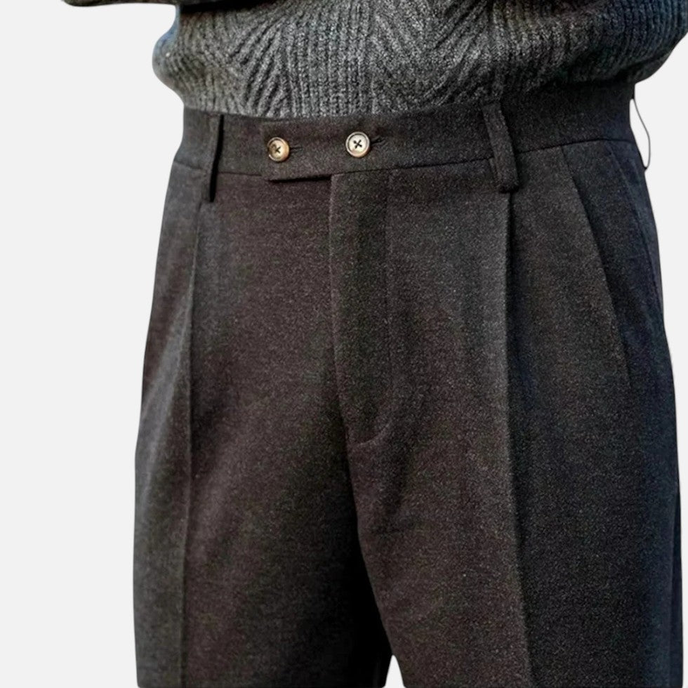 Milo Męskie Spodnie | Szeroki Krój, Miękka Wiskoza 5