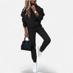 Misty Damski Strój do Biegania | Miękka Mieszanka Bawełny, Kaptur 0