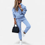 Misty Damski Strój do Biegania | Miękka Mieszanka Bawełny, Kaptur 4