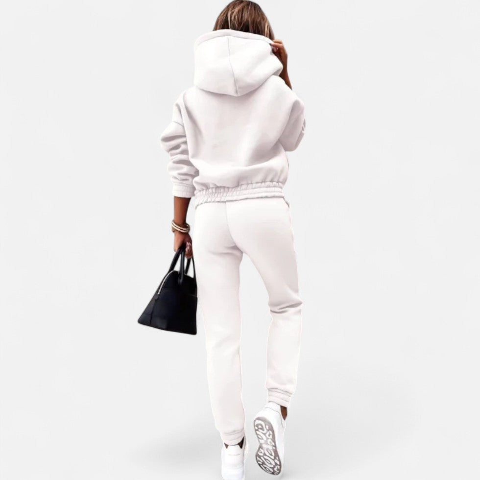 Misty Damski Strój do Biegania | Miękka Mieszanka Bawełny, Kaptur 6