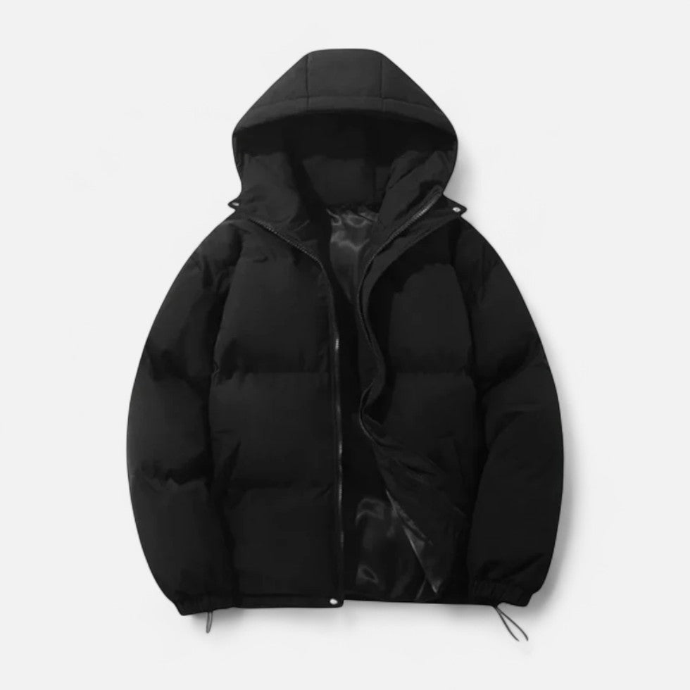 Nina Damska Kurtka Zimowa | Pikowana, Z Kapturem, Ciepła 0