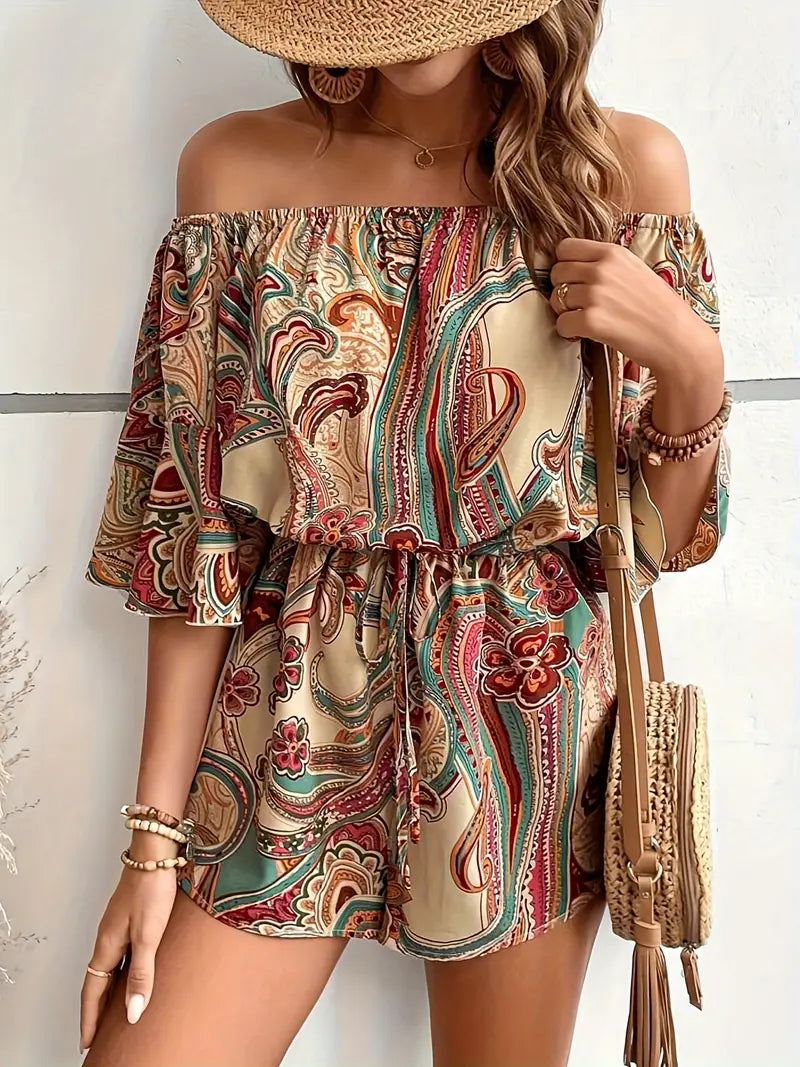 Sukienka Stella dla Kobiet | Odkryte Ramiona, Elegancka na Wesele 1