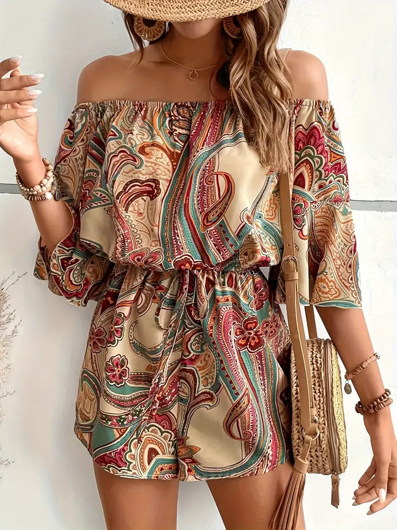 Sukienka Stella dla Kobiet | Odkryte Ramiona, Elegancka na Wesele 3