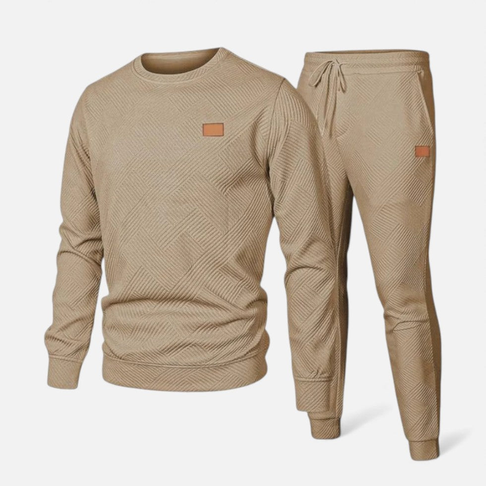 Sylvio Męski Komplet Dresowy | Szare Dresy, Wygodny Krój 3