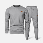 Sylvio Męski Komplet Dresowy | Szare Dresy, Wygodny Krój 8