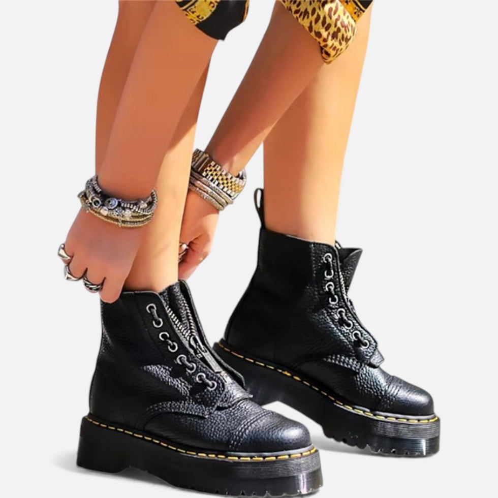 Szybkie Unisex Botki | Platforma, Wygodne 4