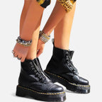 Szybkie Unisex Botki | Platforma, Wygodne 4