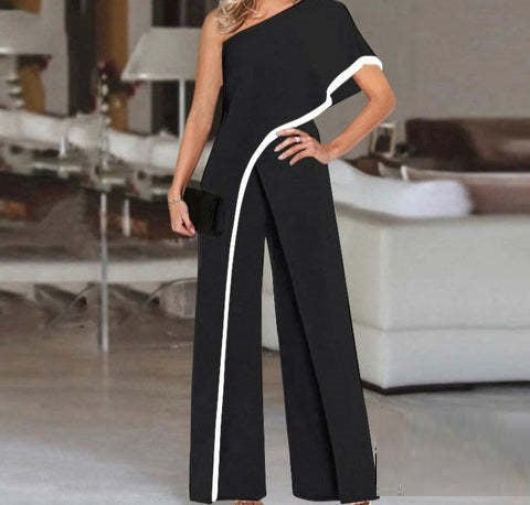 Taliya Kombinezon Damski | Elegancki Krój z Odkrytymi Ramionami 1