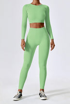 Zahara Damski Komplet Sportowy | Bezszwowy, Elastyczny, Stylowy 10