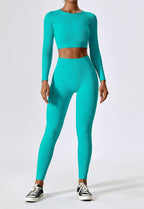 Zahara Damski Komplet Sportowy | Bezszwowy, Elastyczny, Stylowy 14