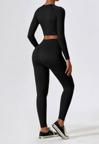 Zahara Damski Komplet Sportowy | Bezszwowy, Elastyczny, Stylowy 7