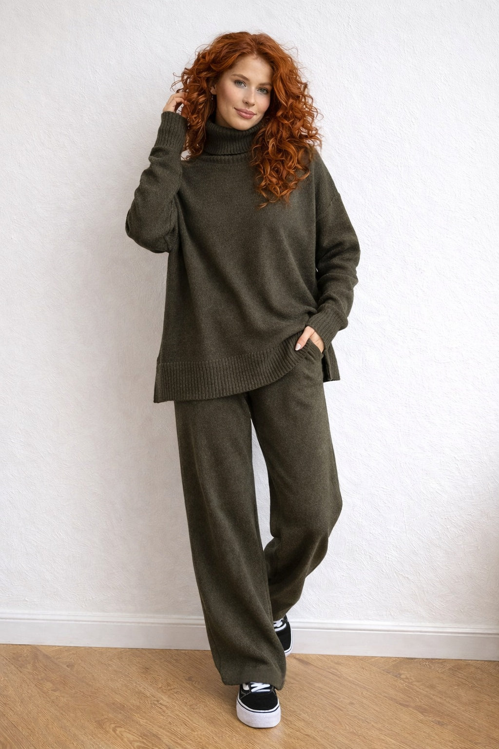 Katarzyna Damski Zestaw Dresowy | 100% Bawełna, Swobodny Krój